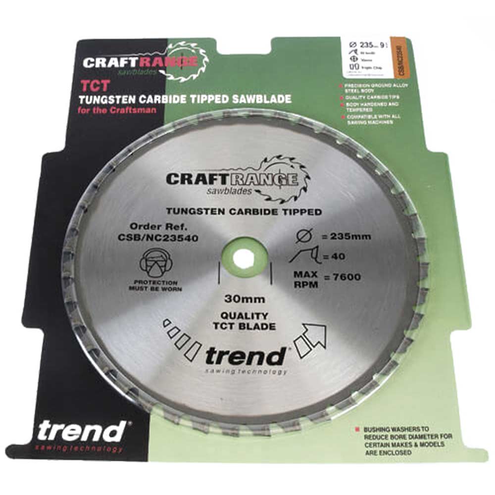 Trend Blade Tcp 184mm x 30T x 16mm Nail Cutting (Saw Blades / Circular Saw Blade 184mm)