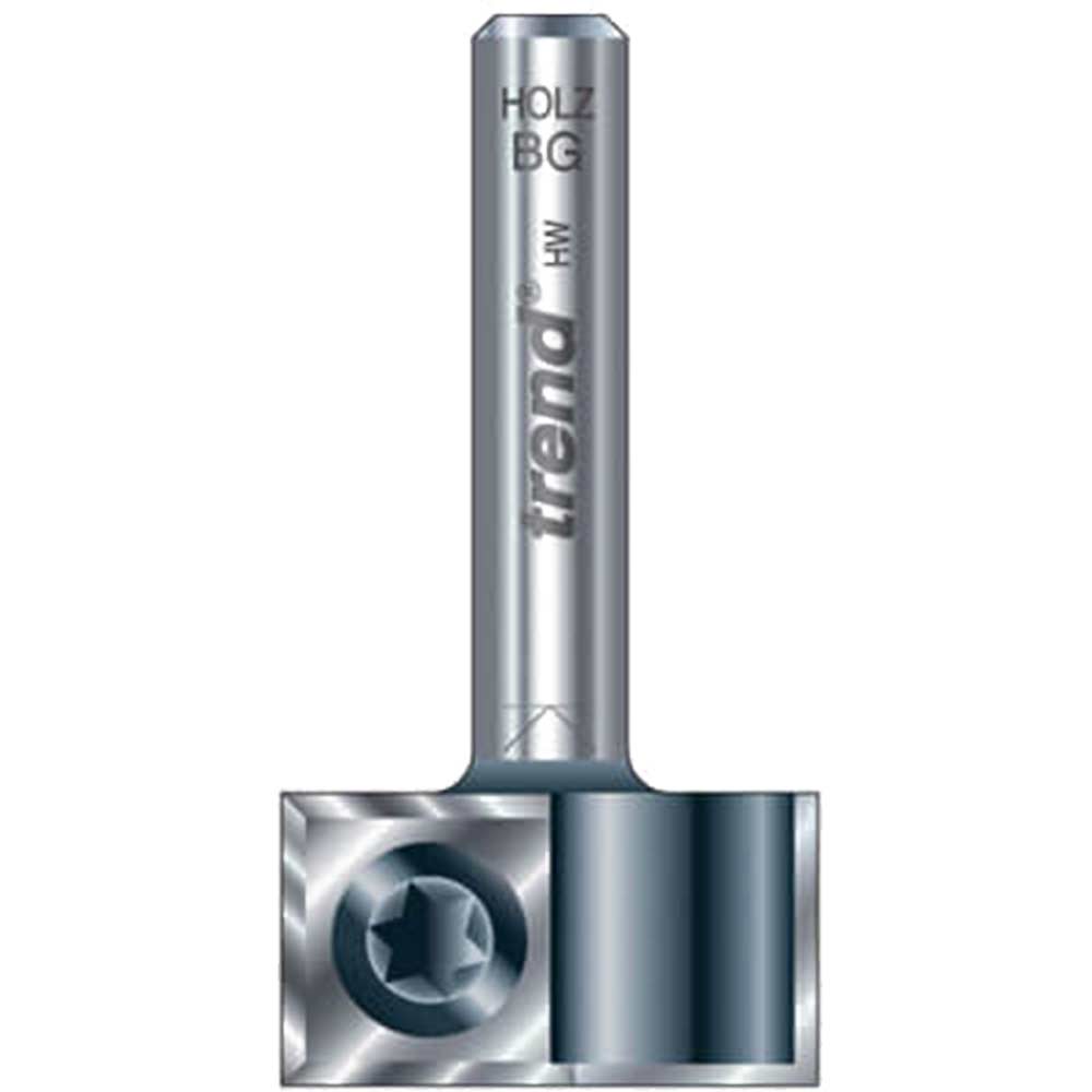 Image of Trend Rotatip Trimmer 22mm Dia x 12mm Cut (Tct Router Cutter Range / Rota Tip)