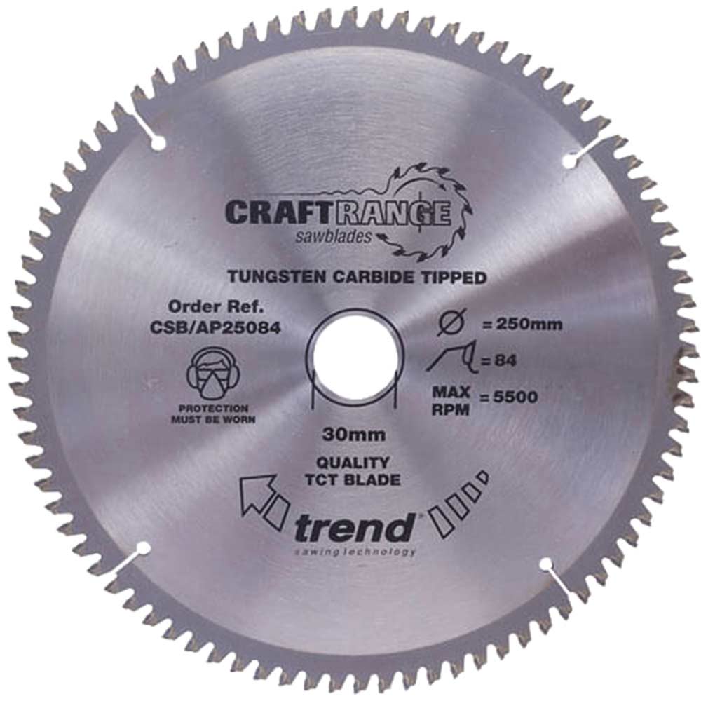 Trend Saw Blade Alloy/Plas 180mmx58Tx30mm (Saw Blades / Circular Saw Blade 180mm)