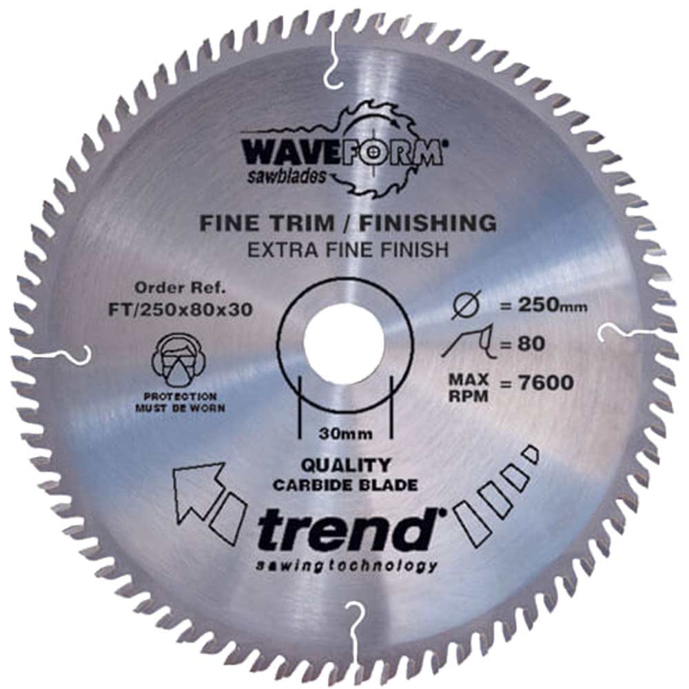 Image of Trend Saw Blade Fine Trim 170mmx48Tx30mm (Saw Blades / Circular Saw Blade 170mm)