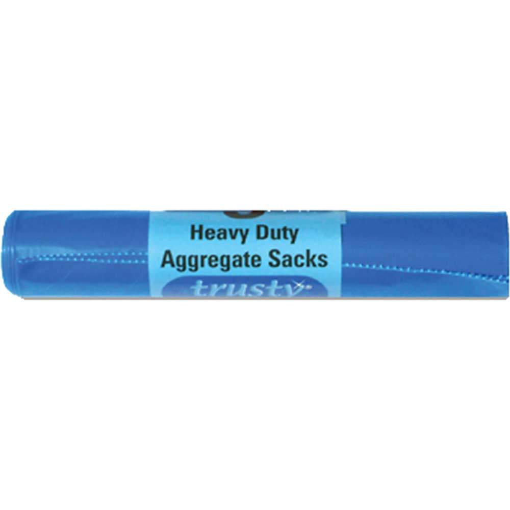 Tristar Heavy Duty Blue Aggregate Sack Pack of 5