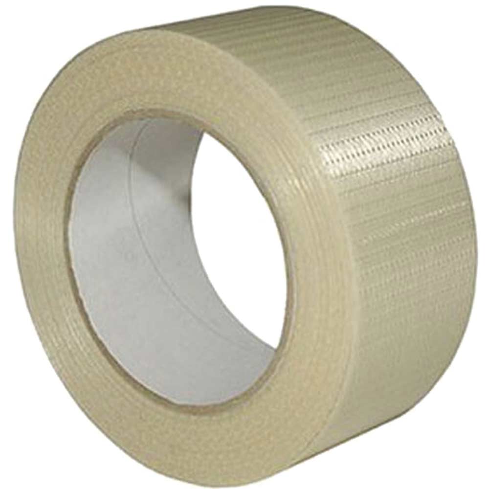 Heavy Duty Packing Crossweave Tape 50mm Wide x 50m Roll