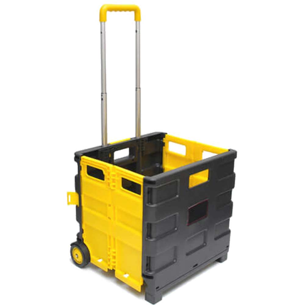 Image of Folding Boot Box Lift Truck Trolley 25kg Capacity