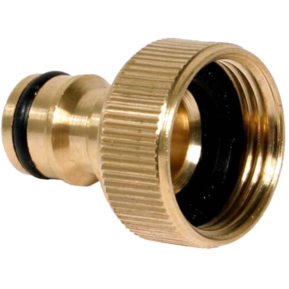 1/2&quot BSP Brass Hose Pipe Threaded Tap Connector