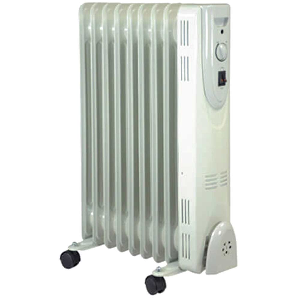 Prem I Air Electric Oil Filled Radiator with Thermostat 2000w 240v