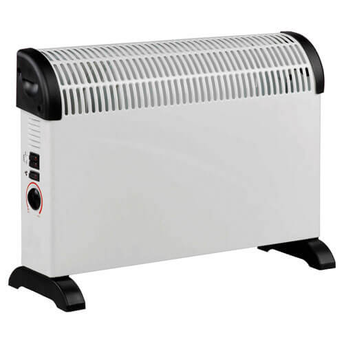 Prem I Air Floor & Wall Electric Convector Heater with Thermostat & Turbo Fan 2000w 240v