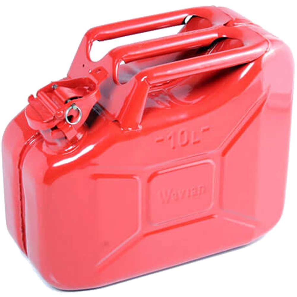High Quality Metal Jerry Can Red 10 Litre