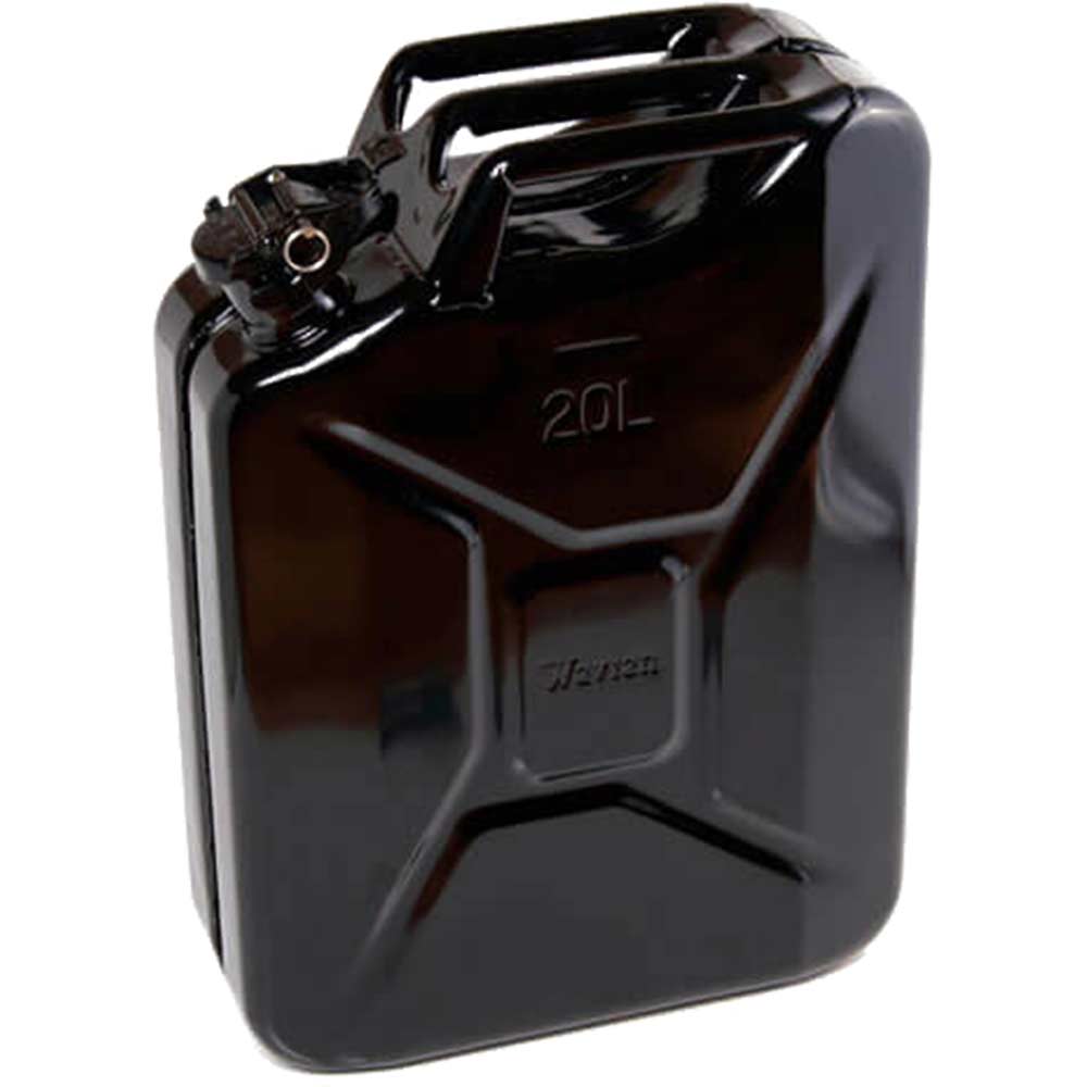 High Quality Metal Jerry Can Black 20 Litre