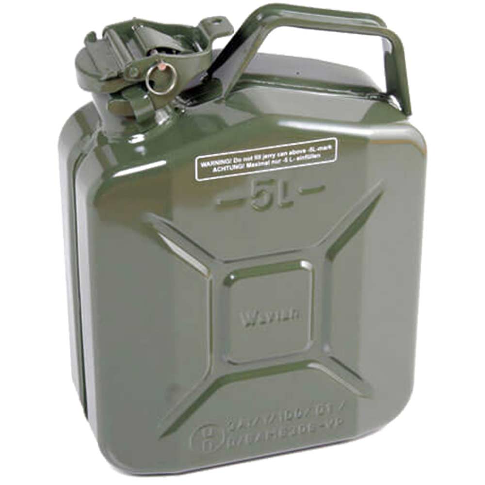 High Quality Metal Jerry Can Green 5 Litre