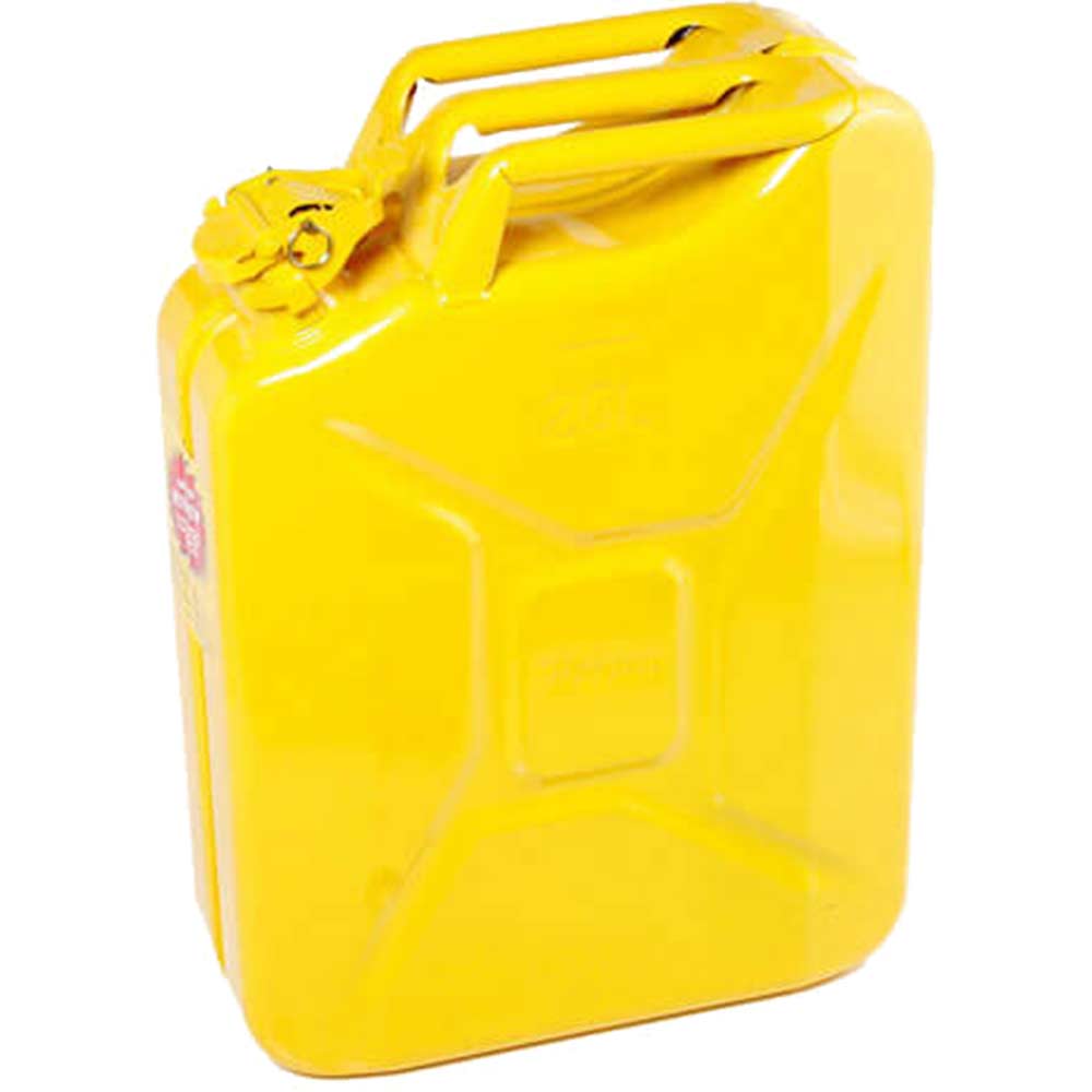 High Quality Explosion Safe Metal Jerry Can Yellow 20 Litre