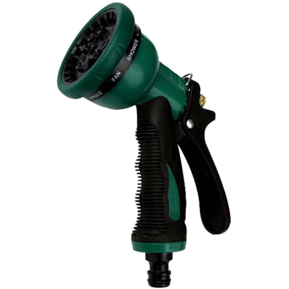 Image of 10 Pattern Water Spray Gun Green