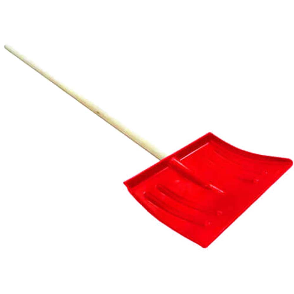 Snow Shovel with Wooden Handle