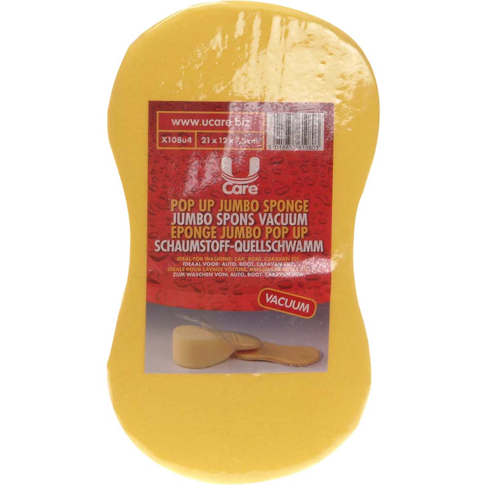 Image of U-Care x108U4 Pop Up Jumbo Sponge Vacuum Packed