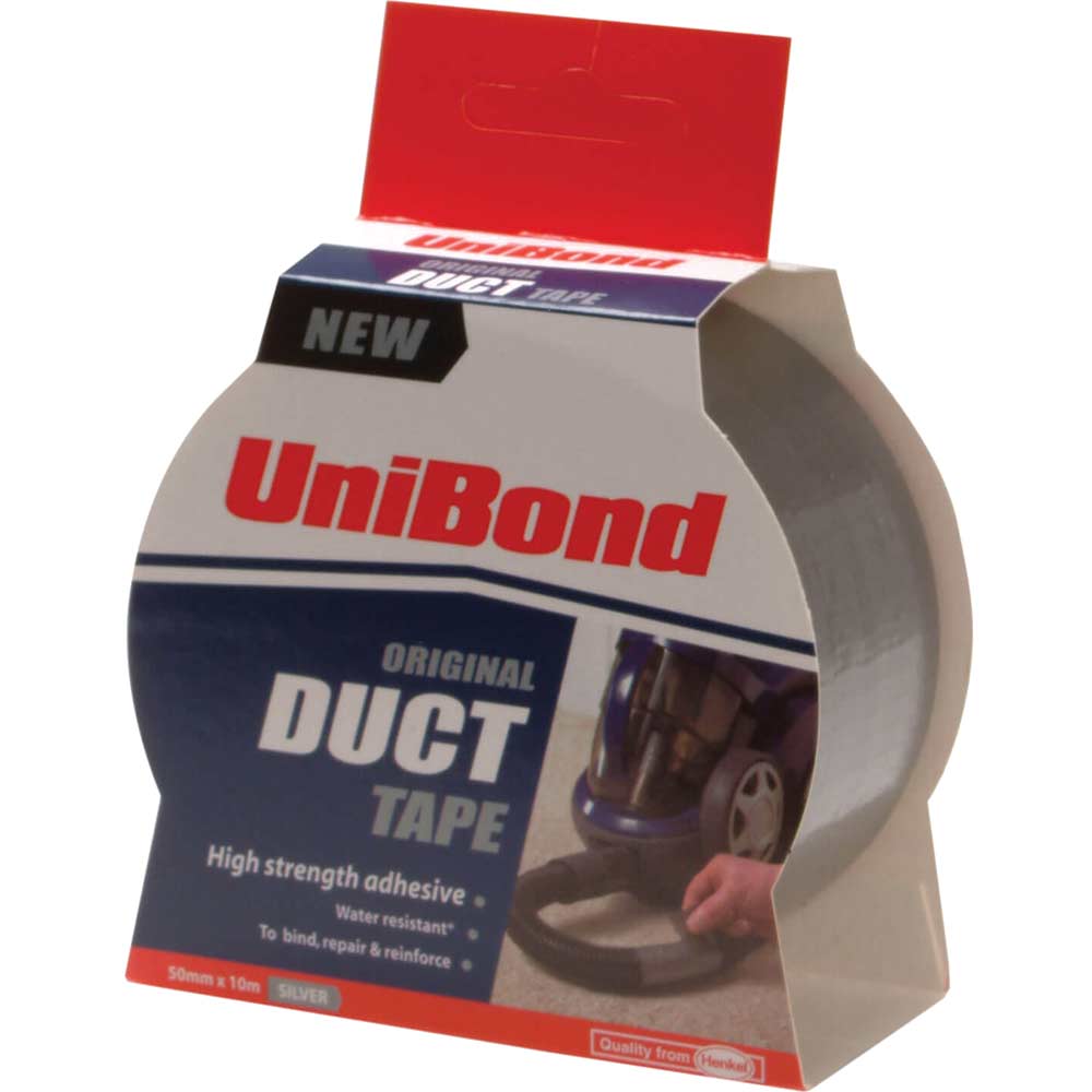 Unibond Duct Tape 50mm x 25 Metre Silver