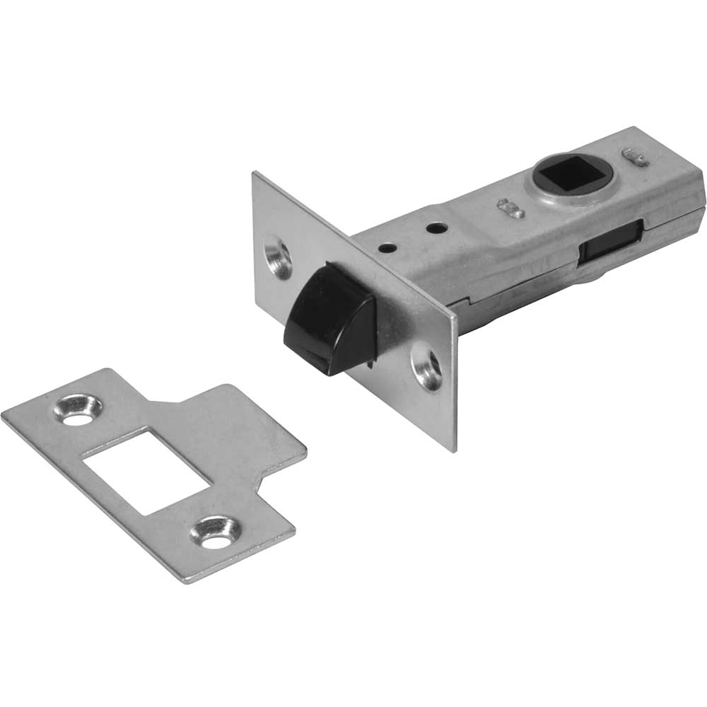 Image of Union J2600 Essentials Polished Zinc Plated Tubular Mortice Latch 65mm / 2.5&quot;