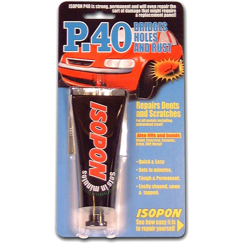 UPO P40 Glass Fibre Repair Paste 100ml Tube
