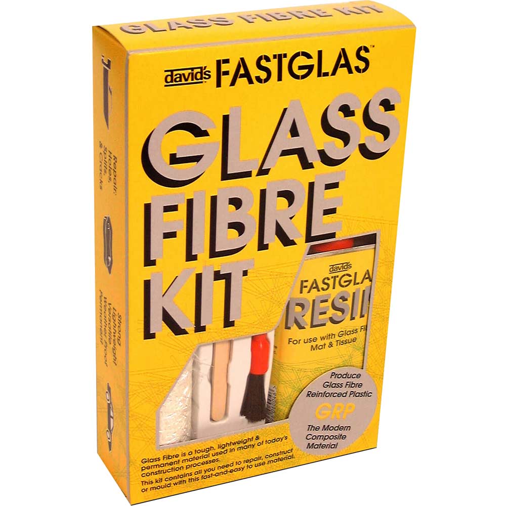 UPO Fastglas Resin & Glass Fibre Kit Small