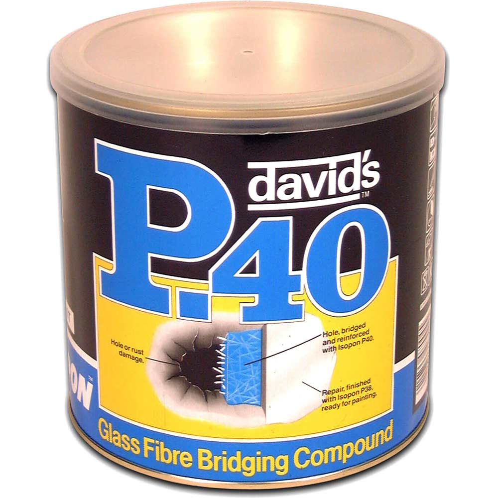 UPO P40 Glass Fibre Repair Paste 1.85 Litre Tin