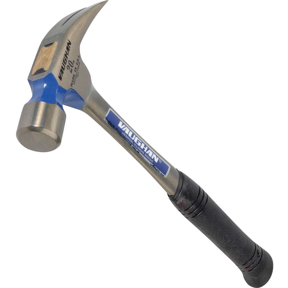 Image of Vaughan R999 Straight Claw Steel Ripping Hammer with Smooth Face 570g / 20oz