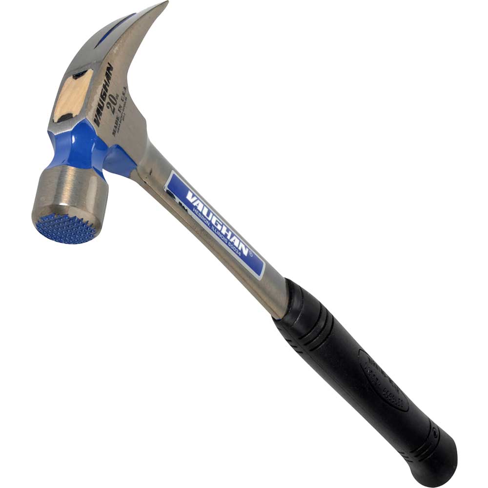 Image of Vaughan R999ML Straight Claw Steel Ripping Hammer with Milled Face 570g / 20oz