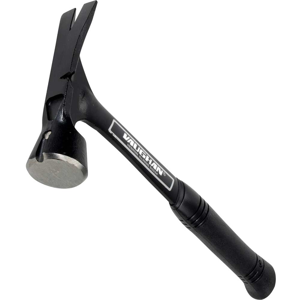 Image of Vaughan RS17 Stealth Steel Rip Hammer with Plain Face 480g / 17oz