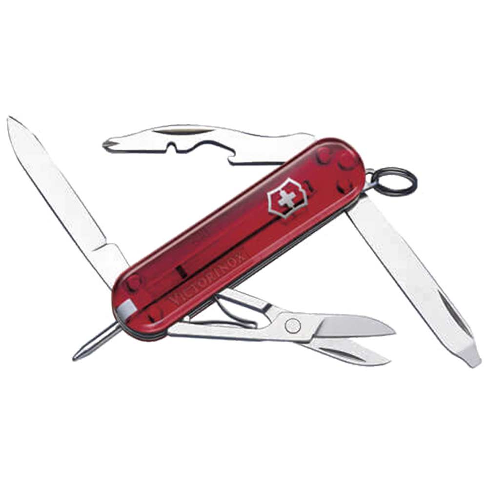 Image of Victorinox Manager Translucent Red Swiss Army Knife 10 Functions 06365T