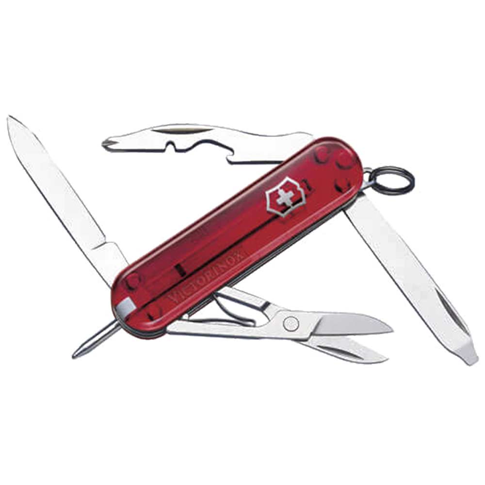 Victorinox Manager Translucent Red Swiss Army Knife 10 Functions 06365T