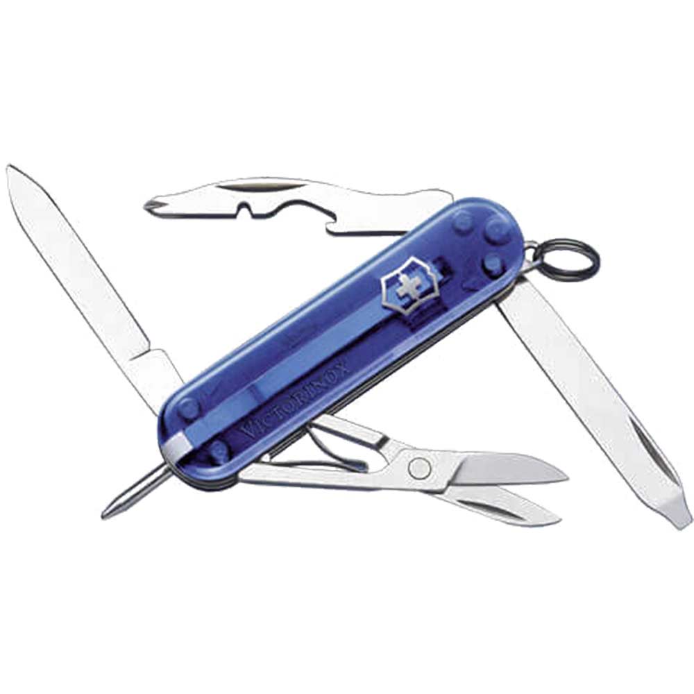 Image of Victorinox Manager Translucent Blue Swiss Army Knife 10 Functions 06365T2