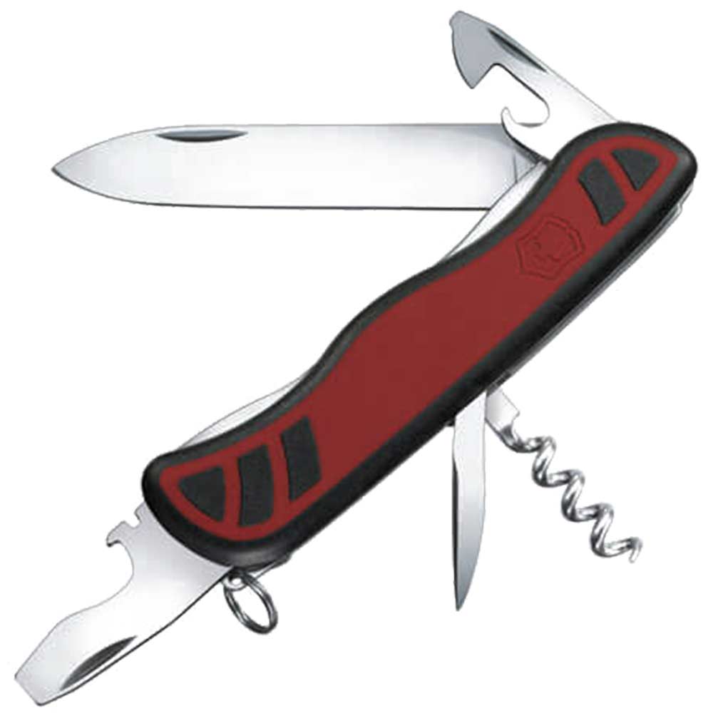 Image of Victorinox Nomad Red / Black Dual Density Lock Blade Swiss Army Knife 9 Functions