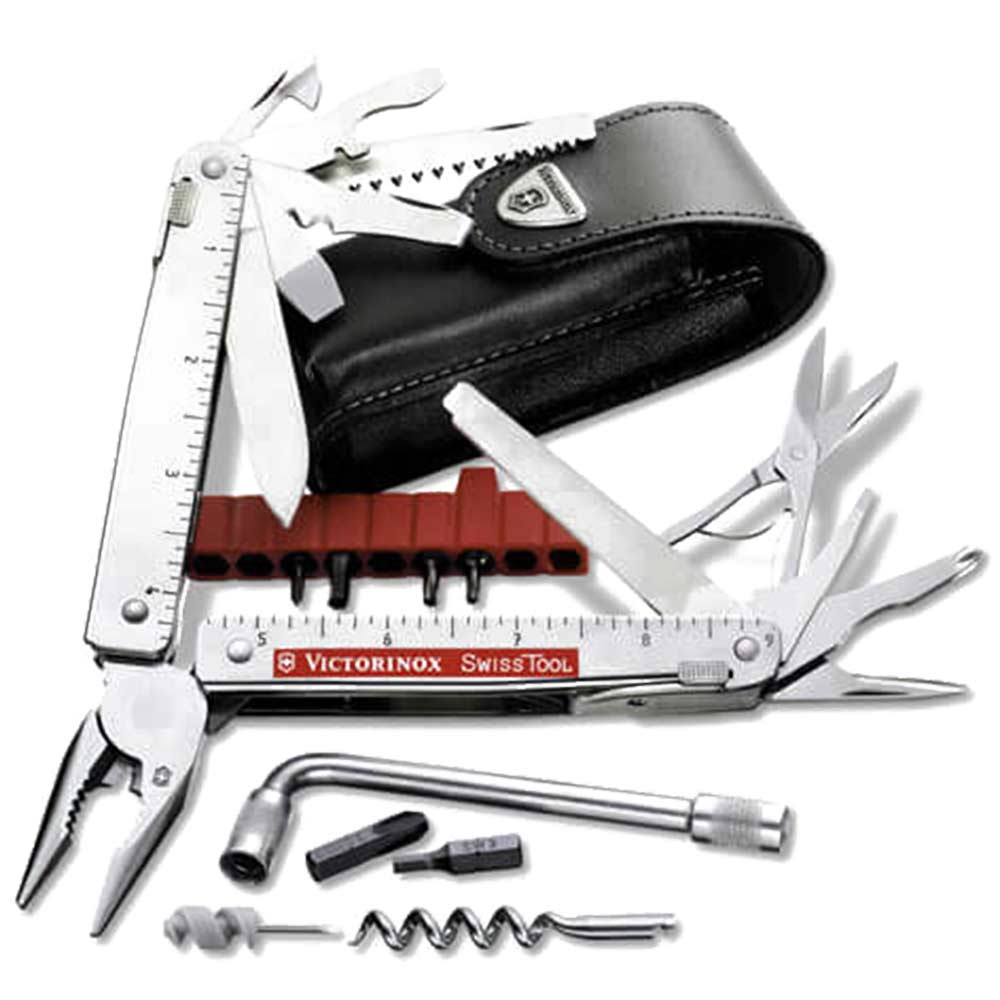 Image of Victorinox Swiss Multi Tool CS + Leather Pouch 37 Functions 30338L