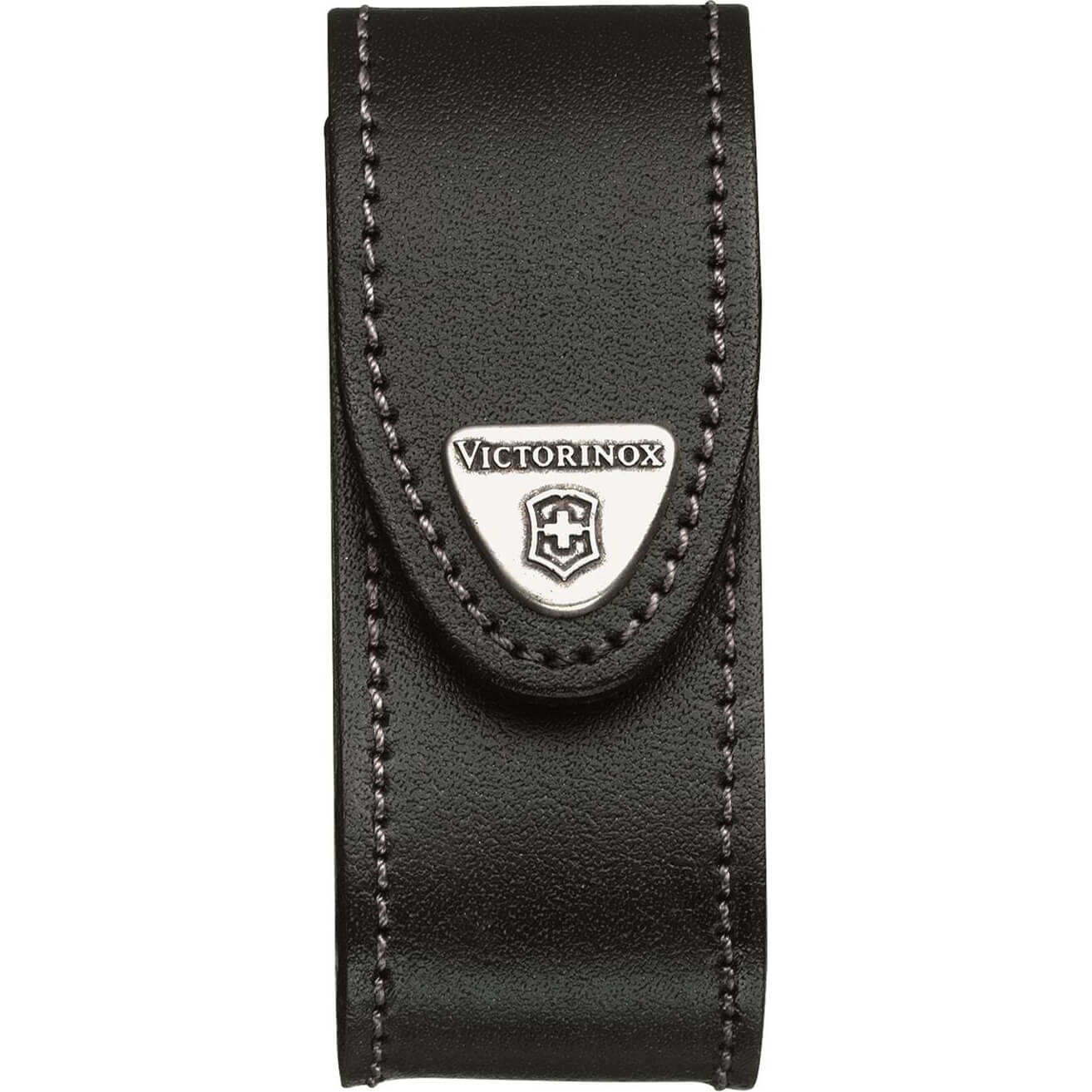 Victorinox Black Leather Pouch Fits 2-4 Layer Swiss Army Knives 4052030