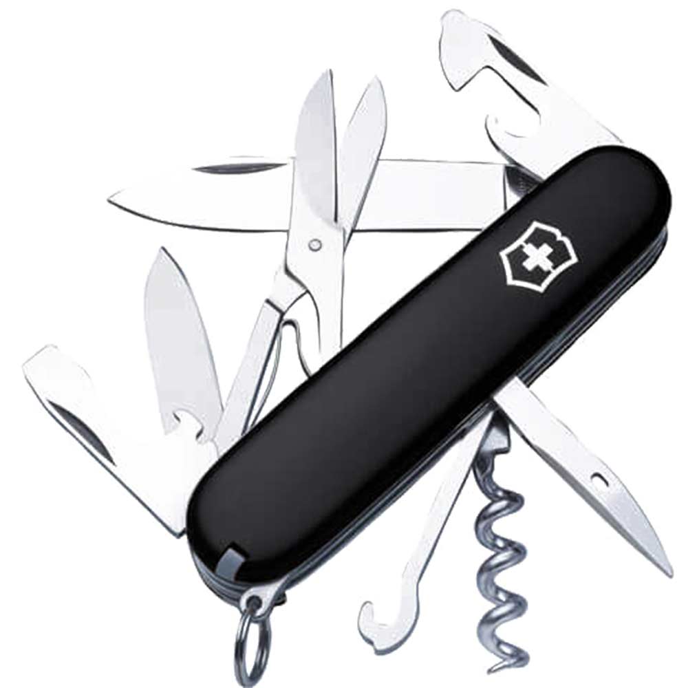 Image of Victorinox Climber Black Swiss Army Knife 14 Functions 1370330
