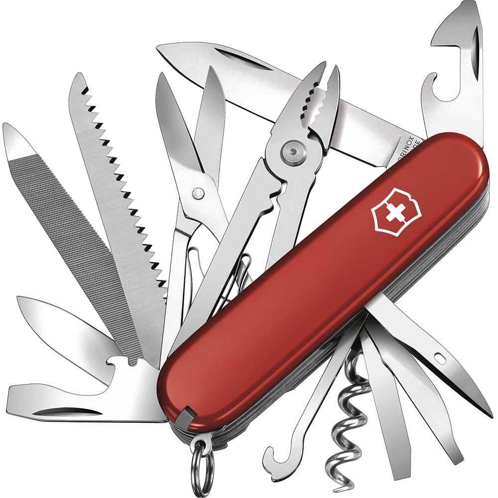 Image of Victorinox Handyman Red Swiss Army Knife 24 Functions 1377300