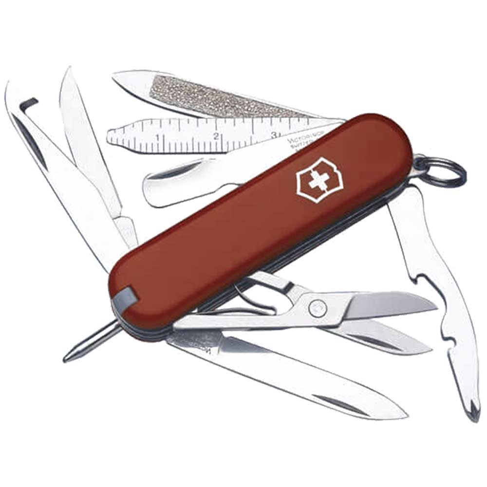 Image of Victorinox Mini Champ Red Swiss Army Knife 16 Functions 06385
