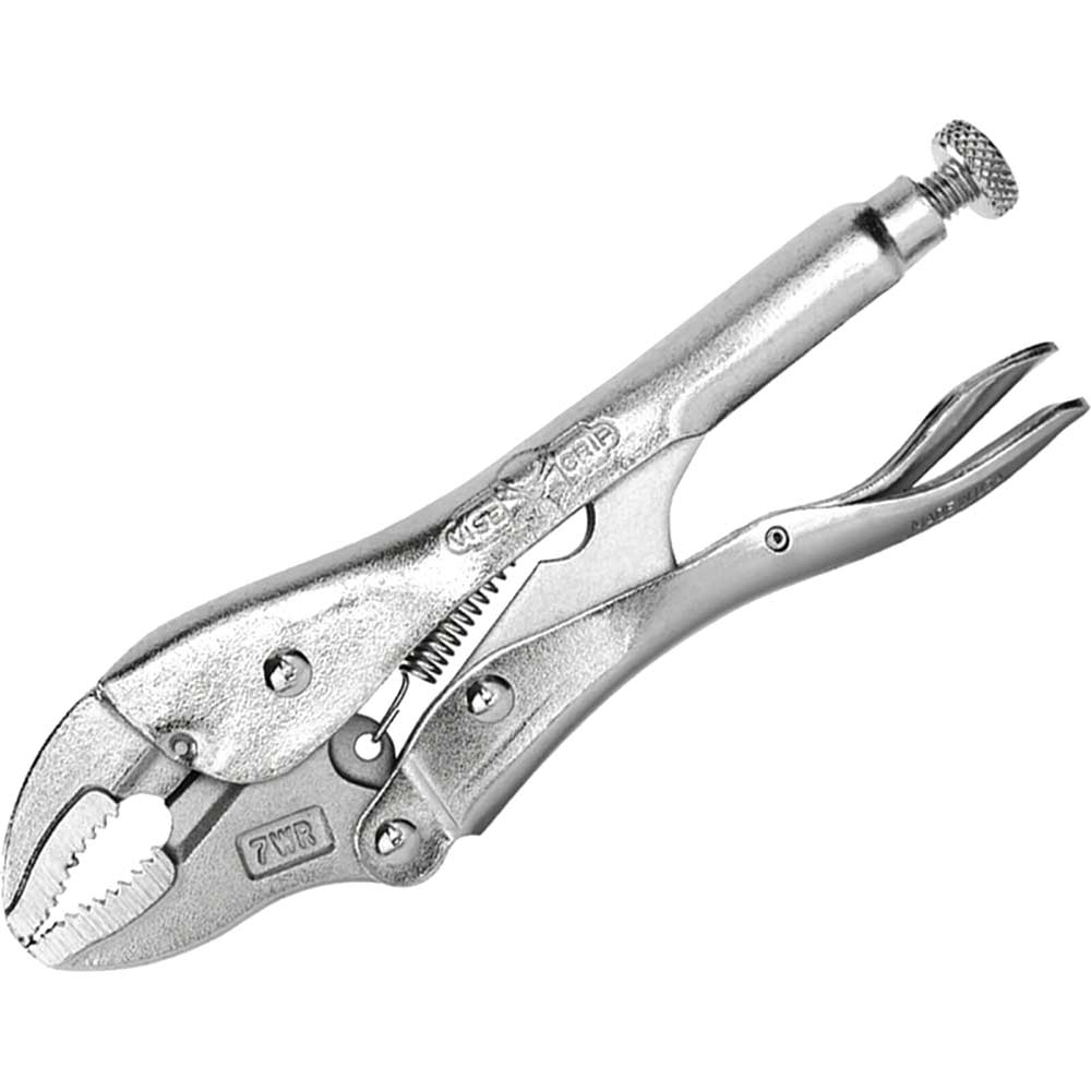 Visegrip Carded Curved Jaw Wire Strip Plier 7"