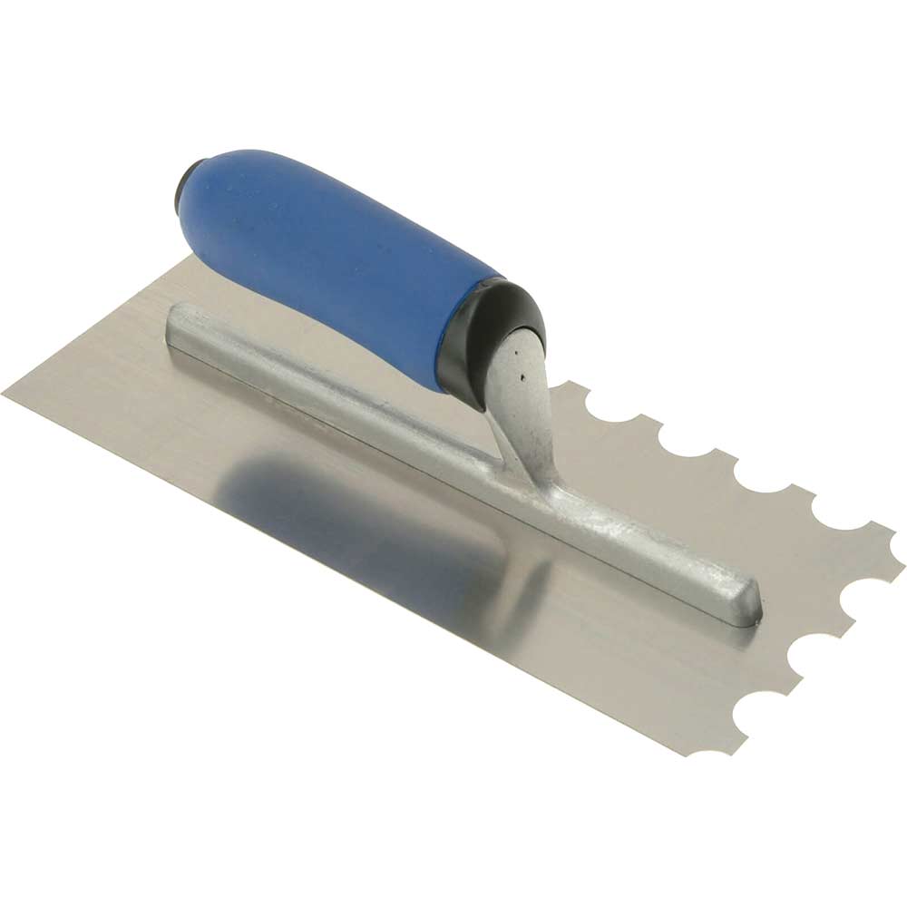 Vitrex 10 2906 Professional Stainless Steel Adhesive Trowel 20mm