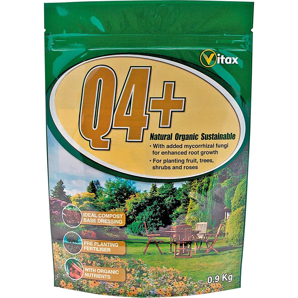 Image of Vitax Q4+ Pre Planting Plant, Shrub & Tree Fertilizer 0.9Kg