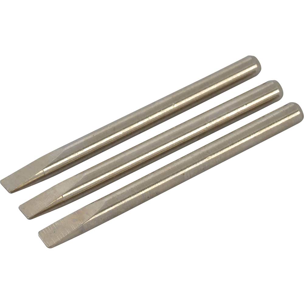 Image of Weller Stt-3 Chisel Tips (3) For 2020 Iron