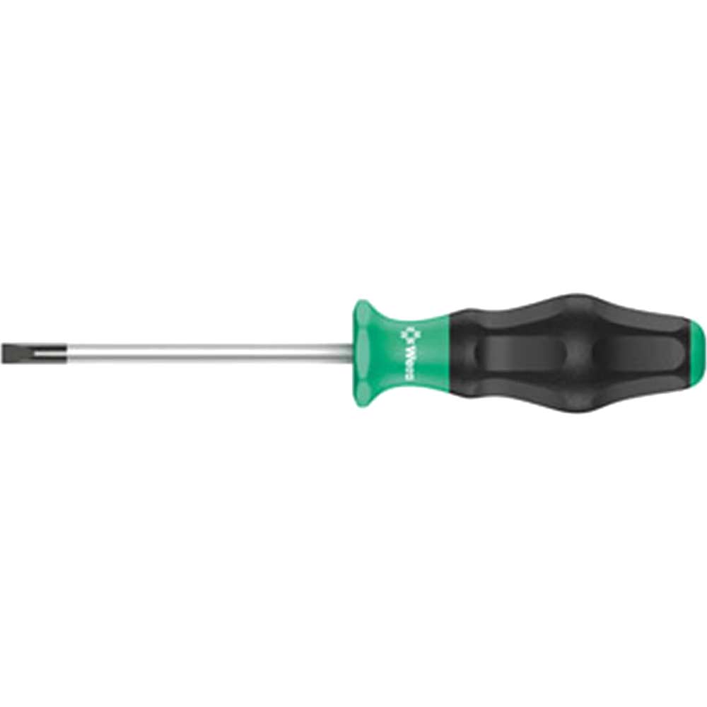 Image of Wera Kraftform Comfort 3.5 x 125mm Parallel Slotted Screwdriver