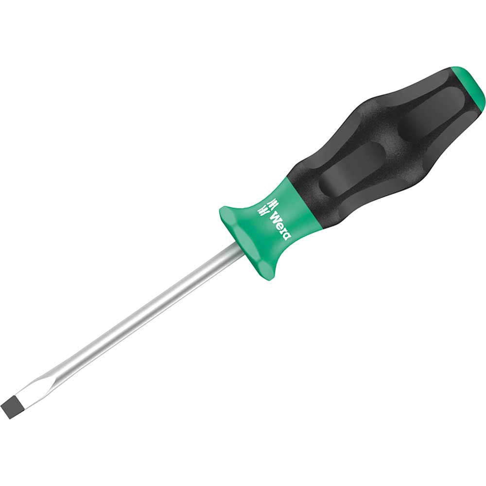 Wera Kraftform Comfort 6.5 x 150mm Flared Slotted Screwdriver