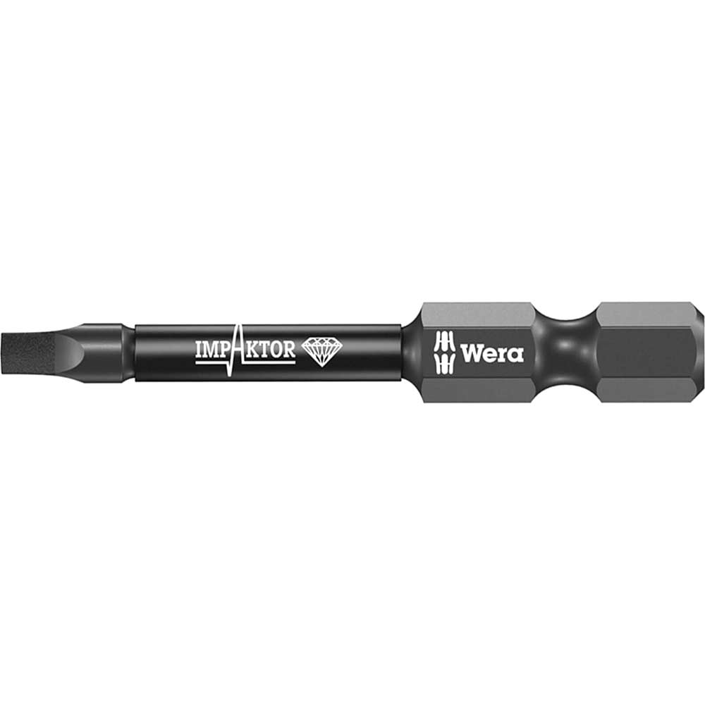 Wera 868/4 Impaktor No 2 x 50mm Square Driver Bit Pack of 5