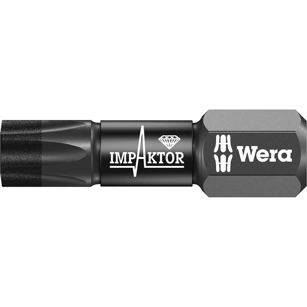 Wera 867/1 Impaktor TX30 x 25mm Torx Screwdriver Bit