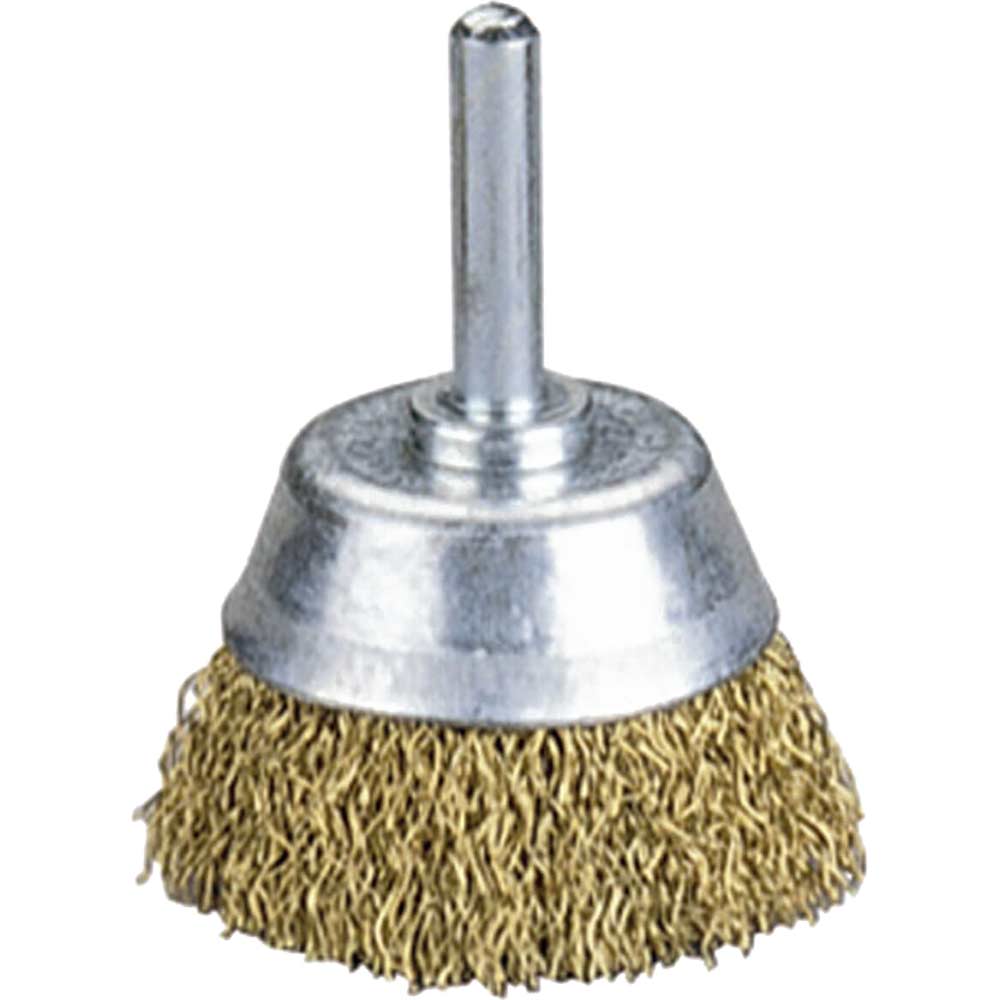 Wolfcraft 2112-000 Brass Wire Brush 50mm x 6mm