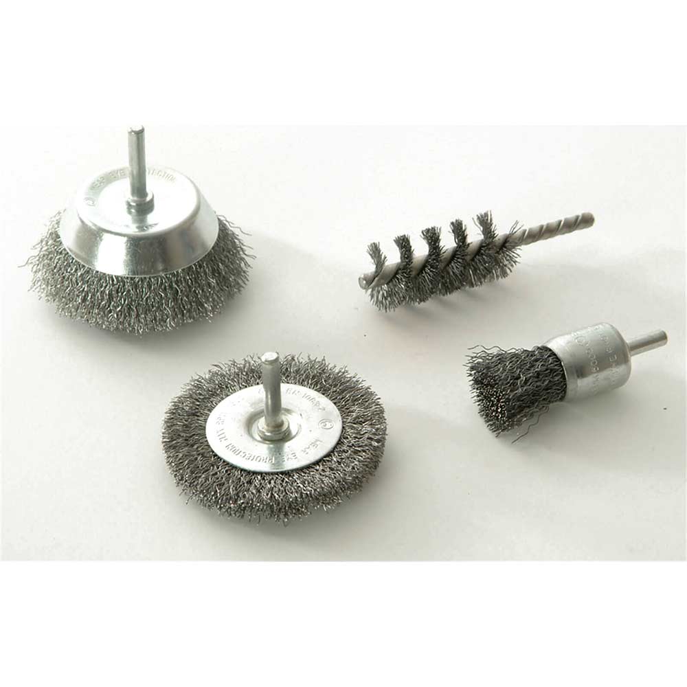 Image of Wolfcraft 2133 000 Wire Brush Set