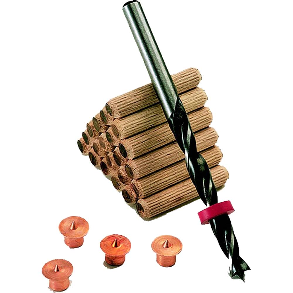 Wolfcraft 2918 Dowel Kit Complete 10mm