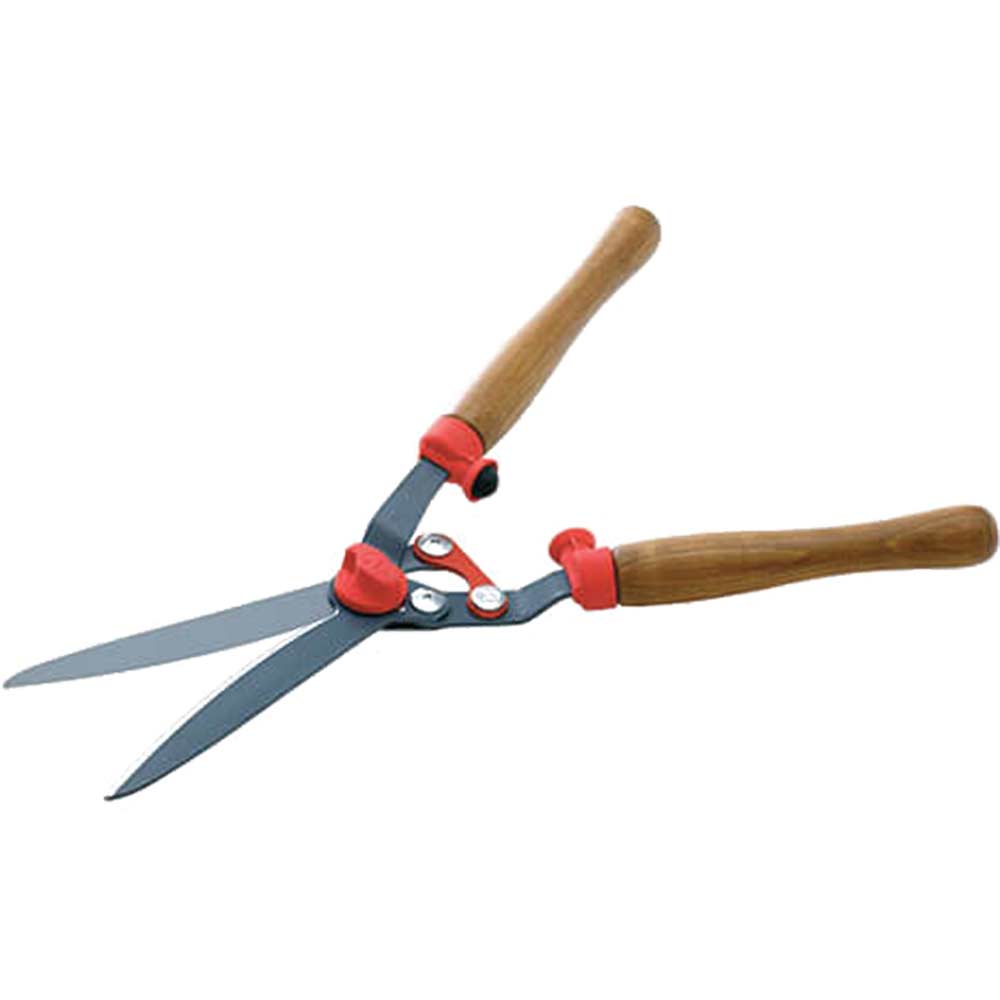 Wolf Garten Wooden Handle Hedge Shears Gear Driven