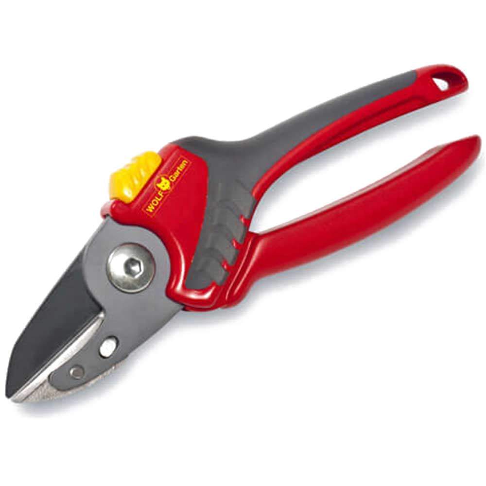 Wolf Garten Medium Soft Grip Anvil Secateurs 25mm Max Cut