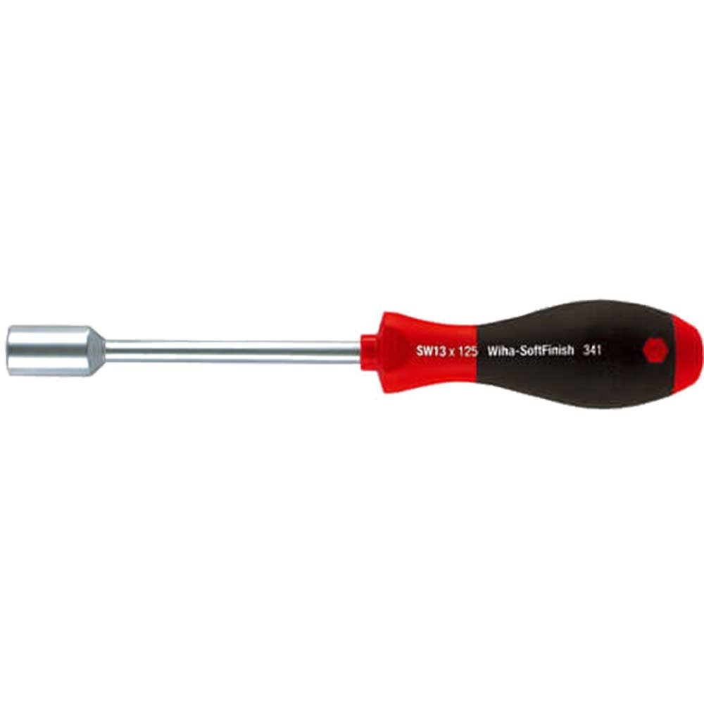 Wiha 341 Series 5.5 x 125mm Hexagon Nut Driver with SoftFinish Handle