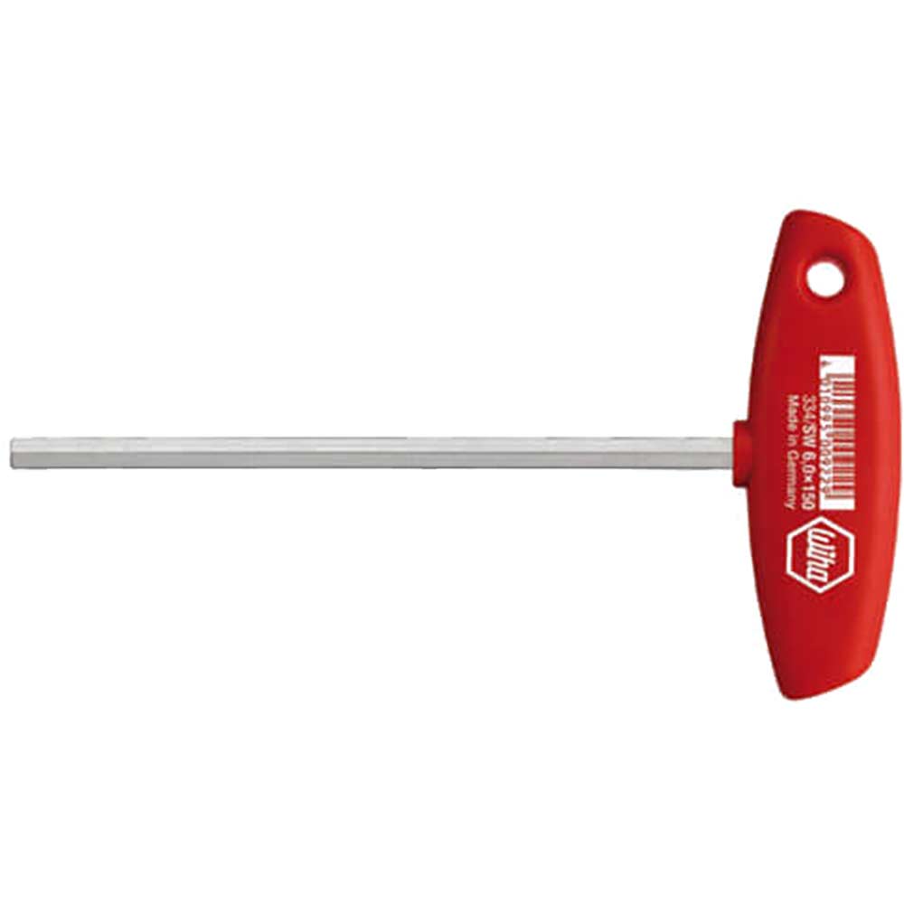 Wiha 334 Series 6mm x 200mm T Handle Hexagon Allen Key