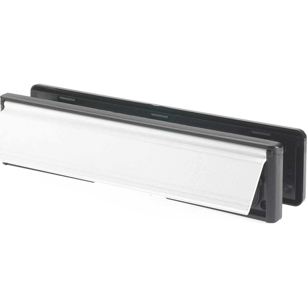 Image of Yale White Visi Letter Plate 300mm / 12&quot;
